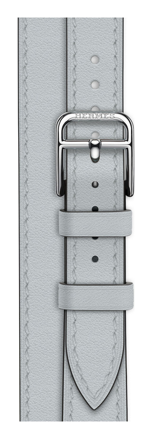Bleu Glacier Hermès Leather