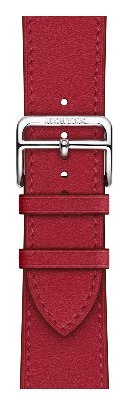 Rouge Piment Hermès Leather