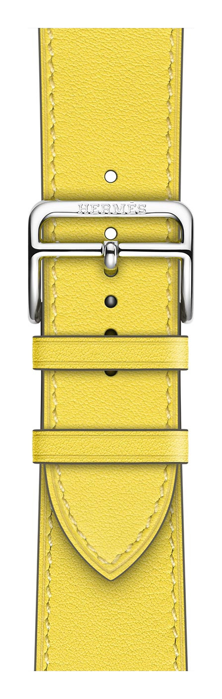 Lime Hermès Leather