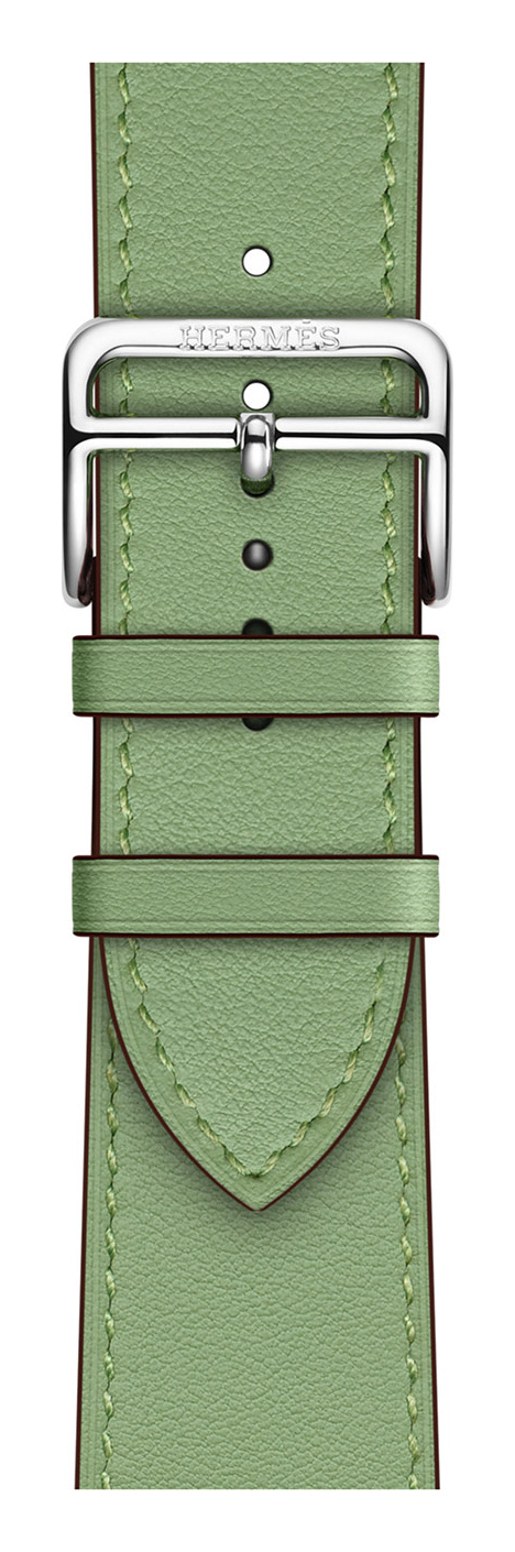 Vert Criquet Hermès Leather