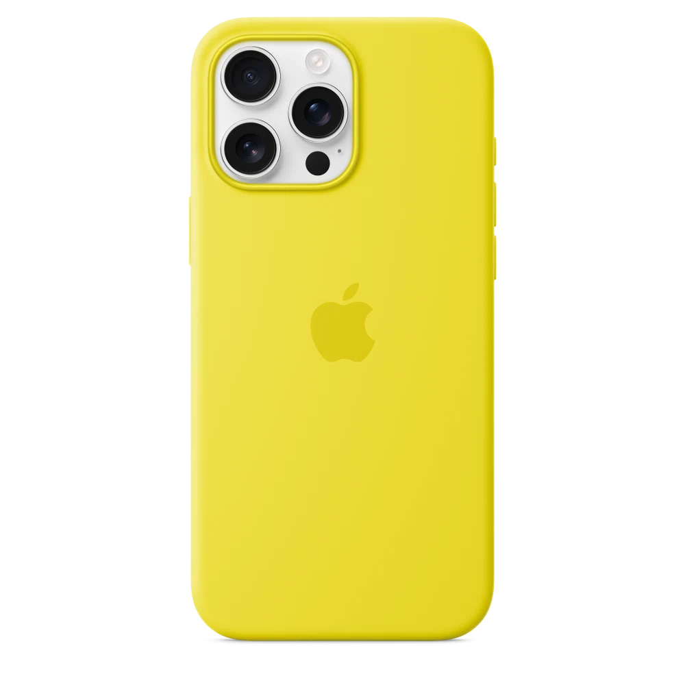 iPhone 16 Pro Max Silicone Case with MagSafe — Star Fruit
