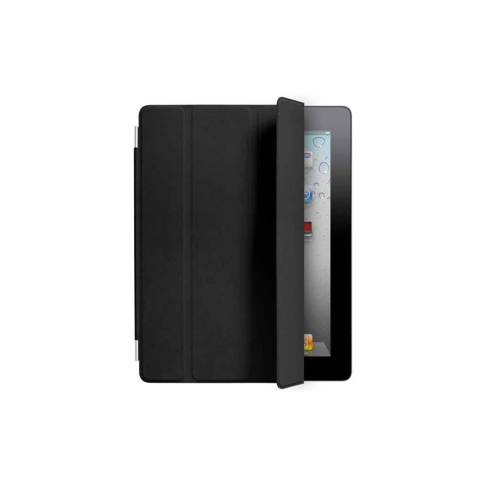iPad Smart Cover — Leather Black