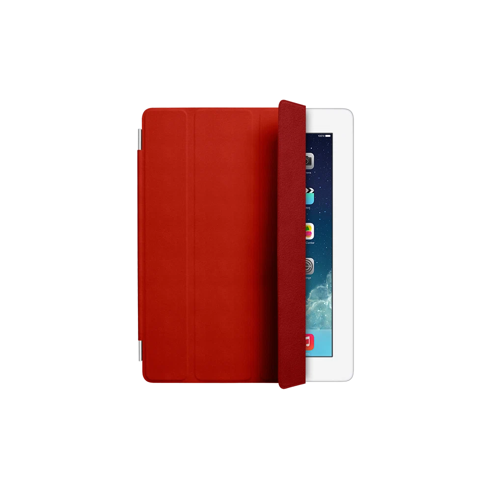 iPad Smart Cover — Leather Red