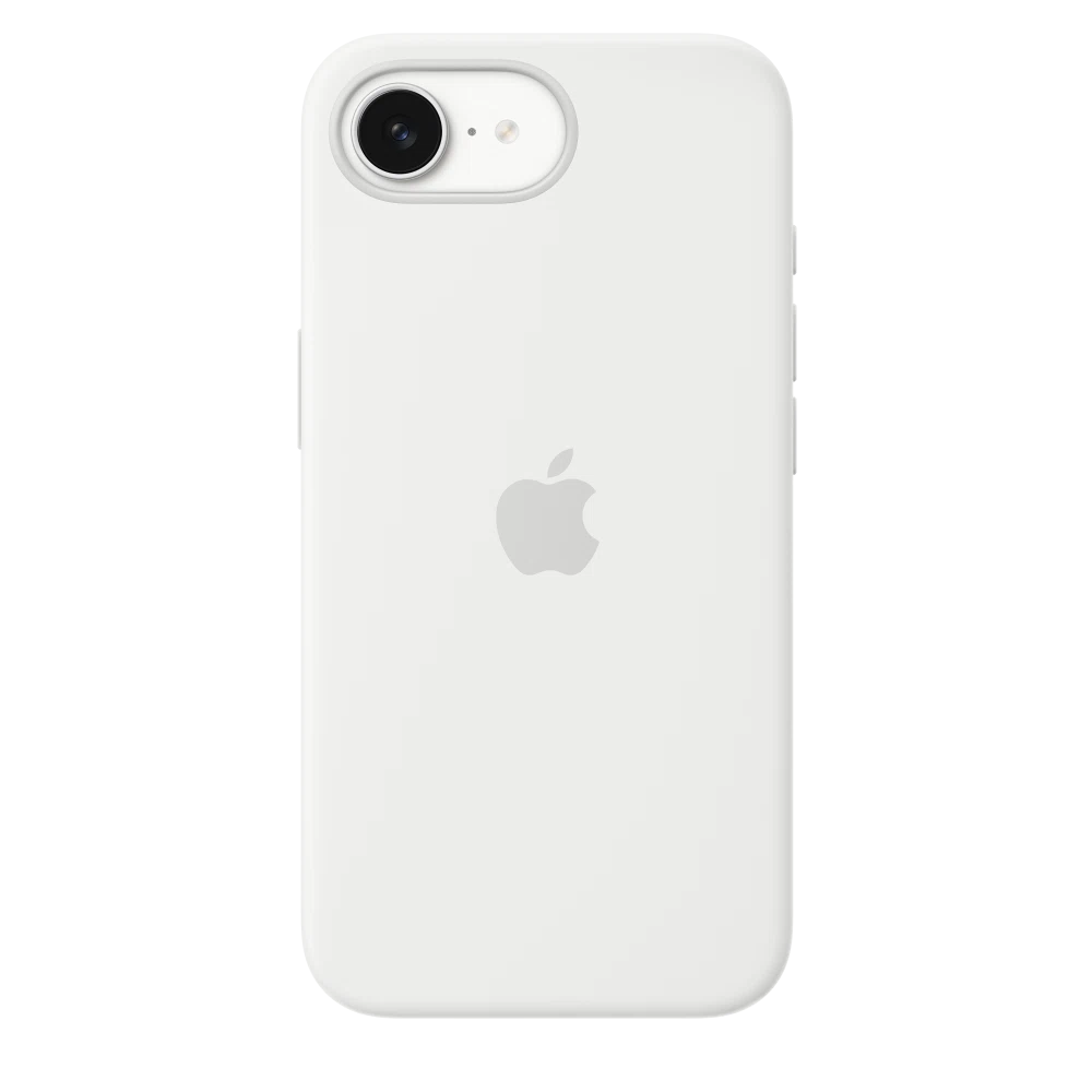 iPhone 16e Silicone Case — White
