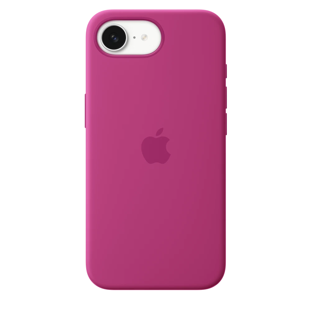 iPhone 16e Silicone Case — Fuchsia