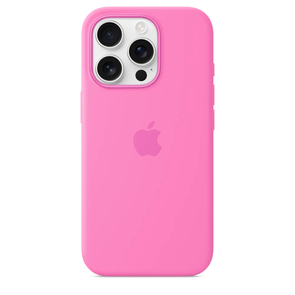 iPhone 16 Pro Silicone Case with MagSafe — Peony