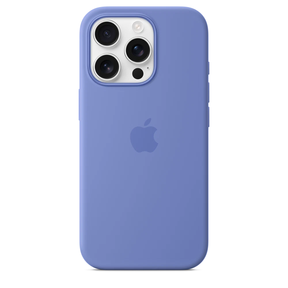 iPhone 16 Pro Silicone Case with MagSafe — Periwinkle