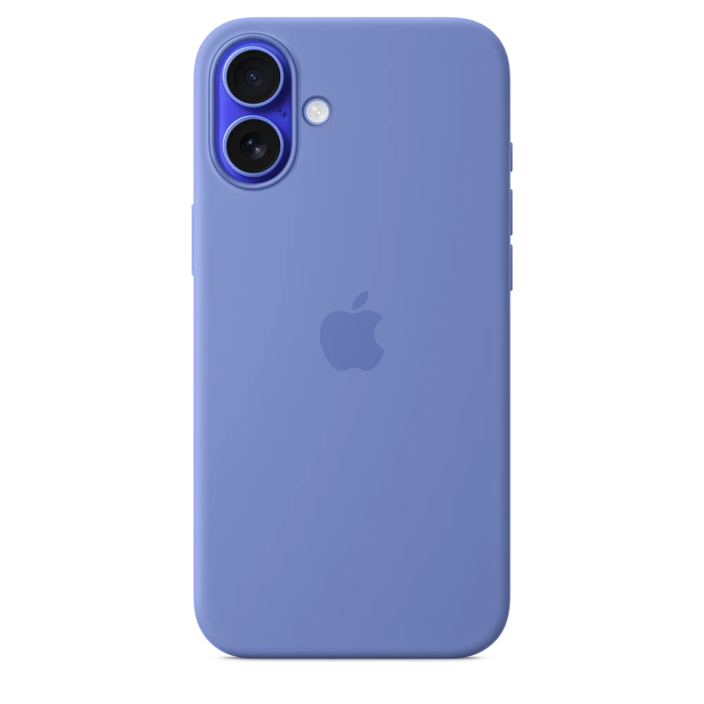 iPhone 16 Plus Silicone Case with MagSafe — Periwinkle
