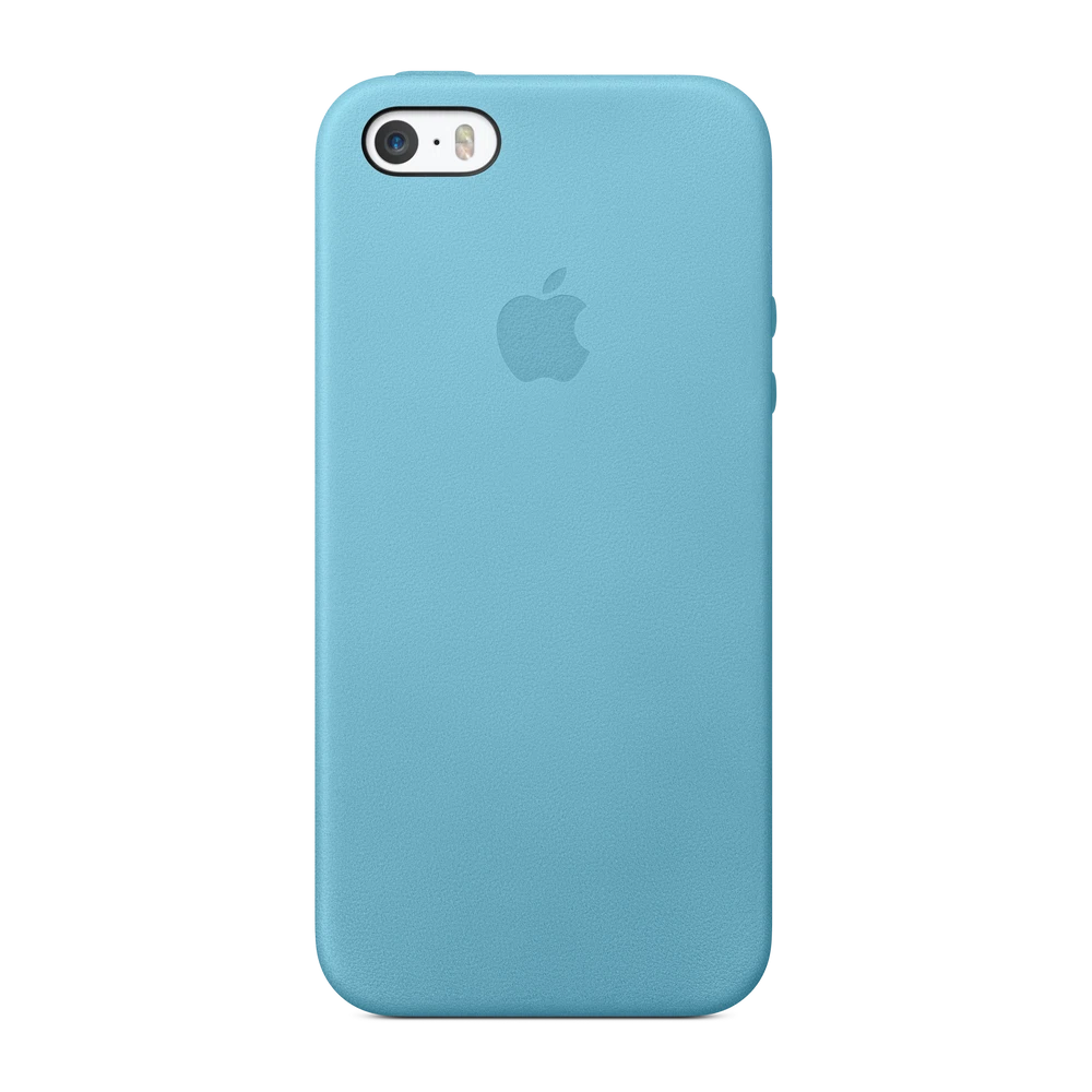 iPhone 5s Leather Case — Blue