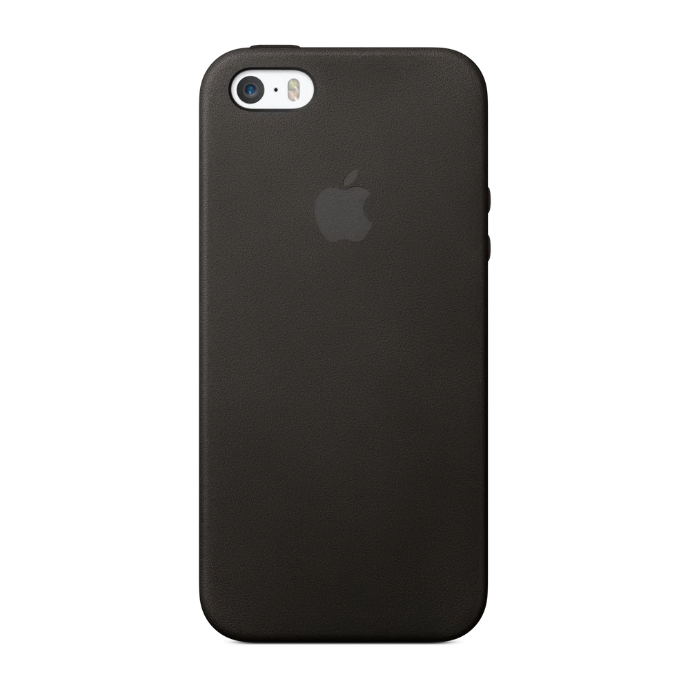 iPhone 5s Leather Case — Black