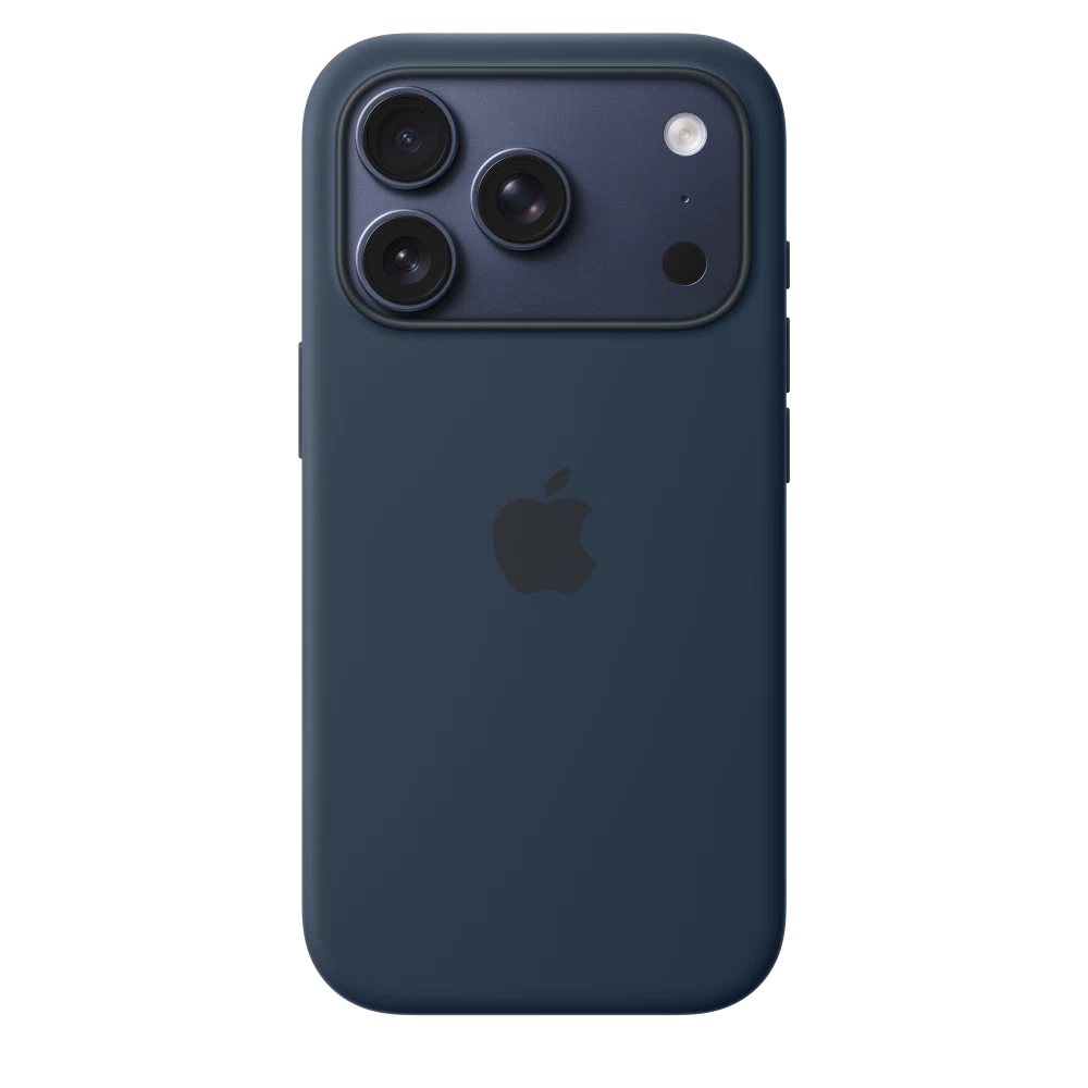 iPhone 17 Pro Silicone Case with MagSafe — Midnight