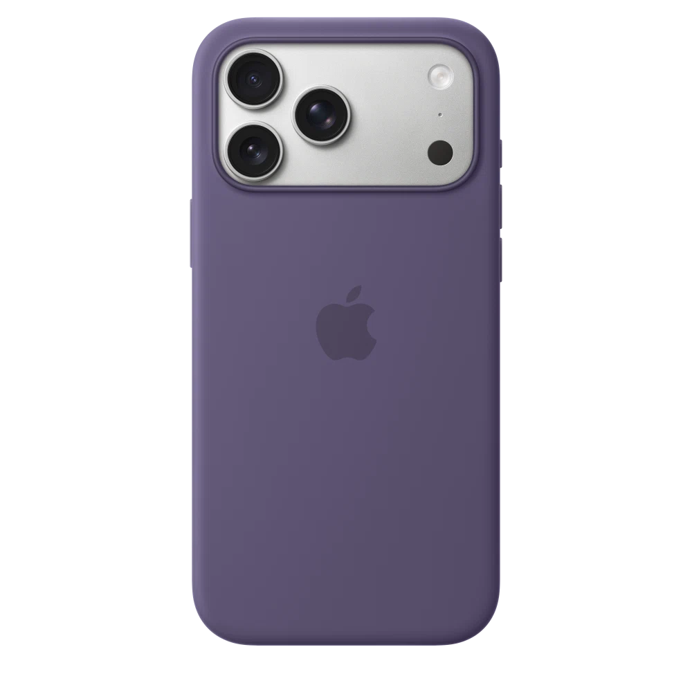 iPhone 17 Pro Max Silicone Case with MagSafe — Purple Fog