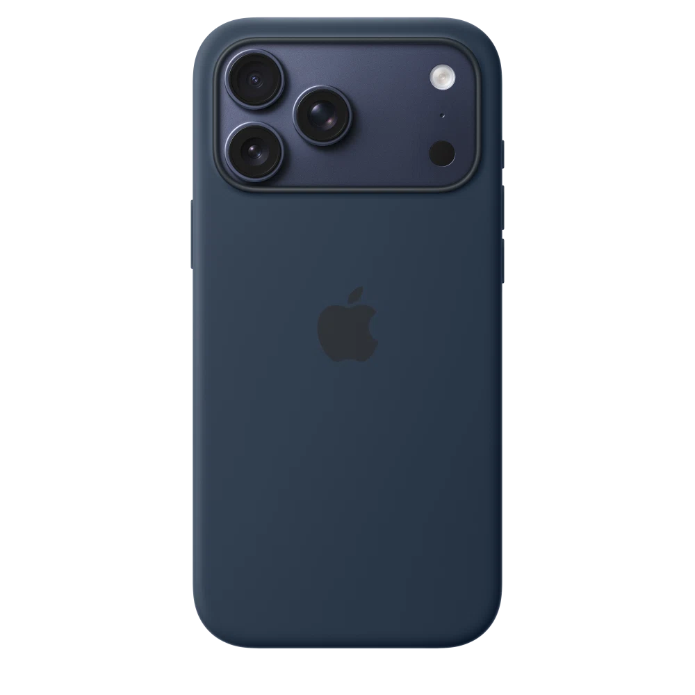 iPhone 17 Pro Max Silicone Case with MagSafe — Midnight