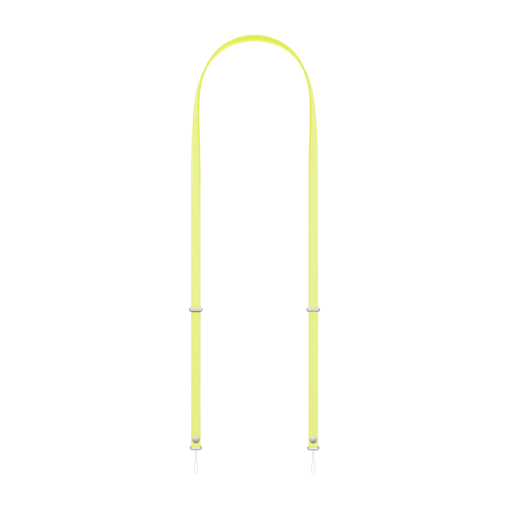 Crossbody Strap — Neon Yellow