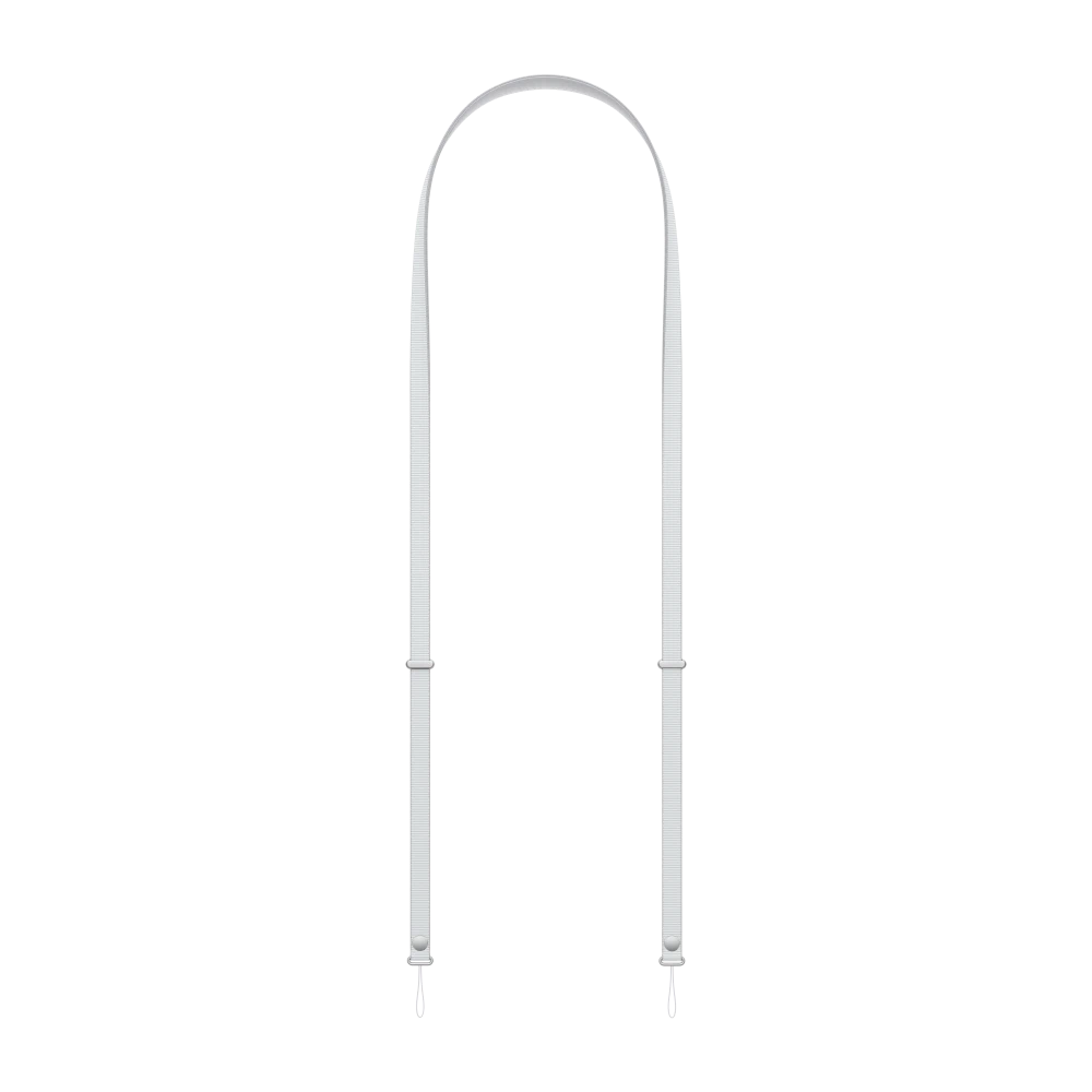 Crossbody Strap — Light Gray