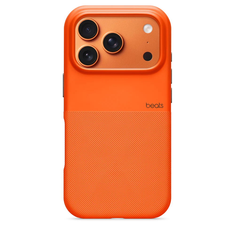 Beats iPhone 17 Pro Rugged Case with MagSafe and Camera Control — Sierra Orange