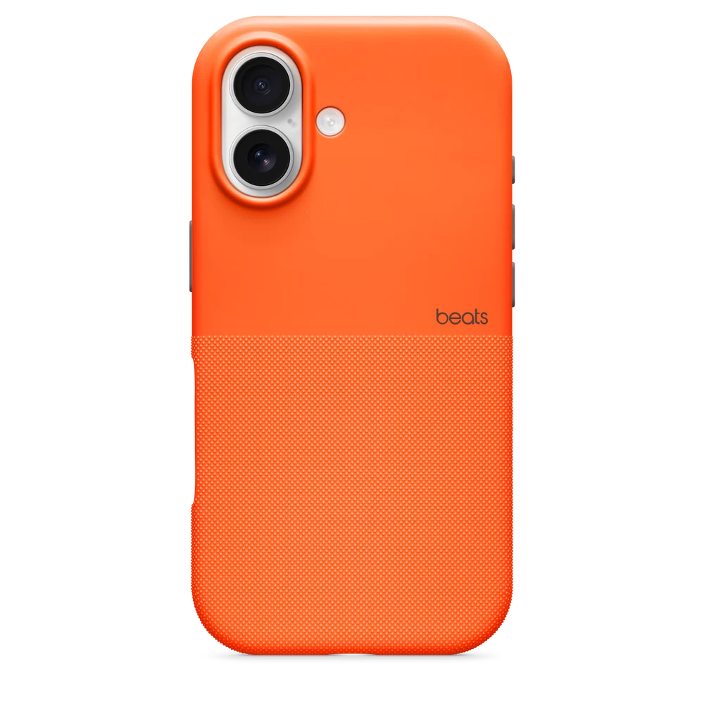 Beats iPhone 17 Rugged Case with MagSafe and Camera Control — Sierra Orange