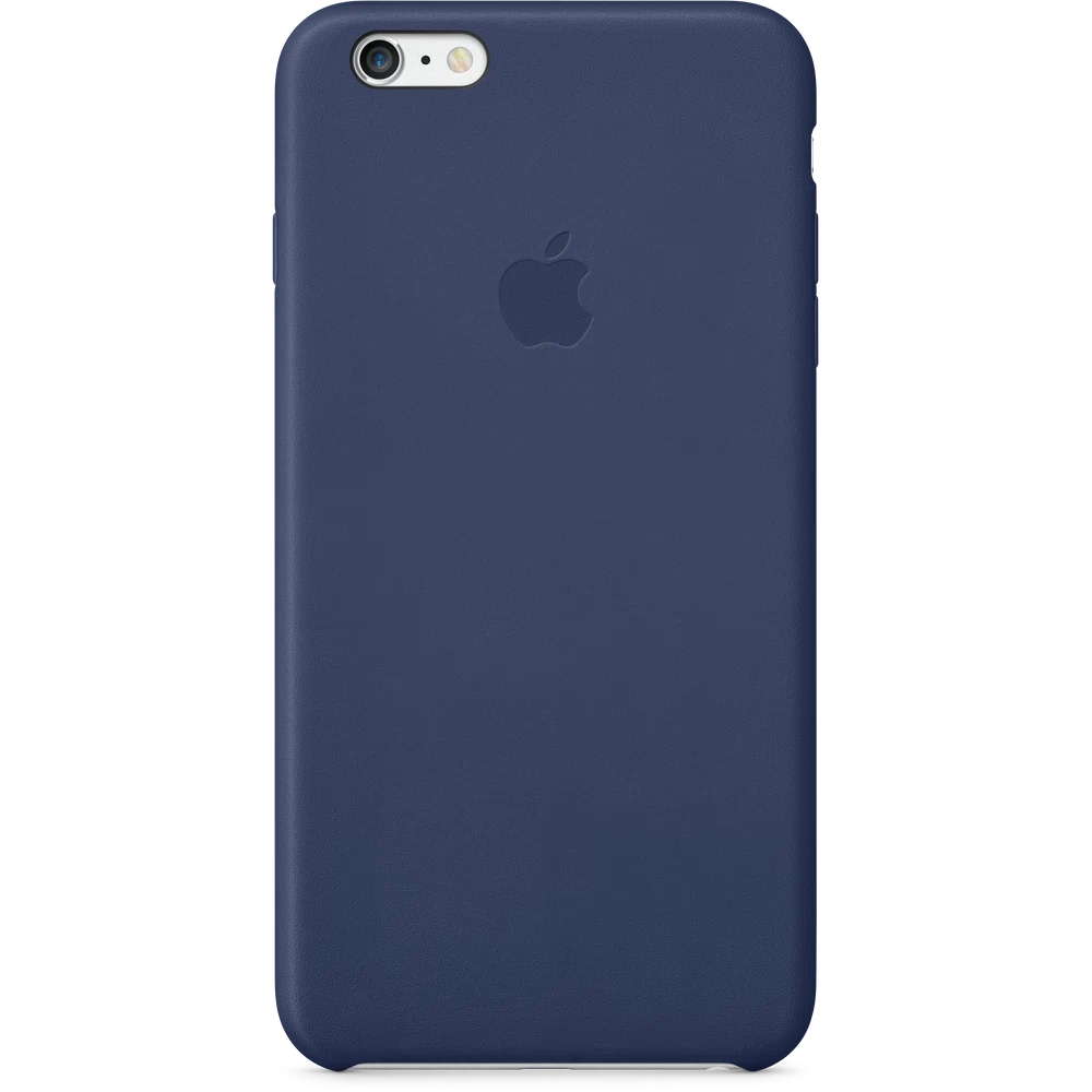 iPhone 6 Plus Leather Case — Midnight Blue