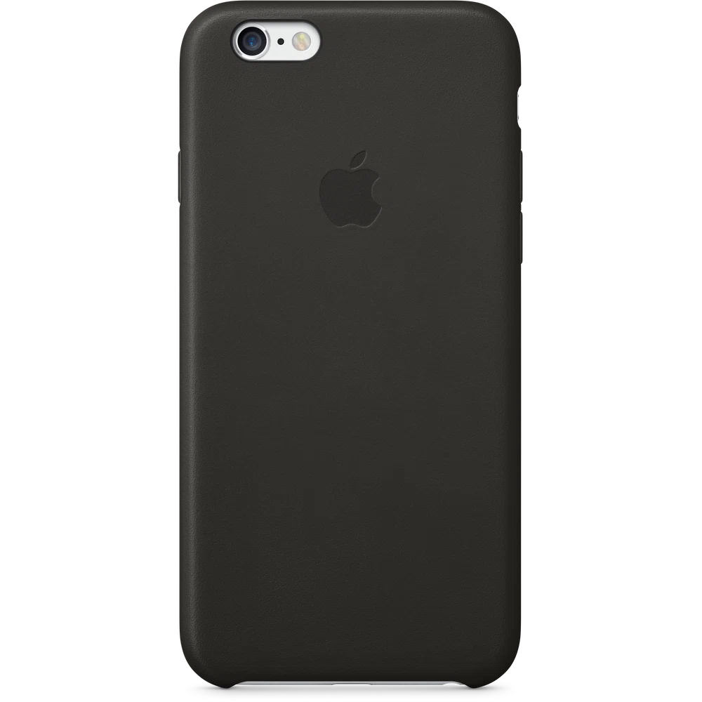 iPhone 6 Leather Case — Black