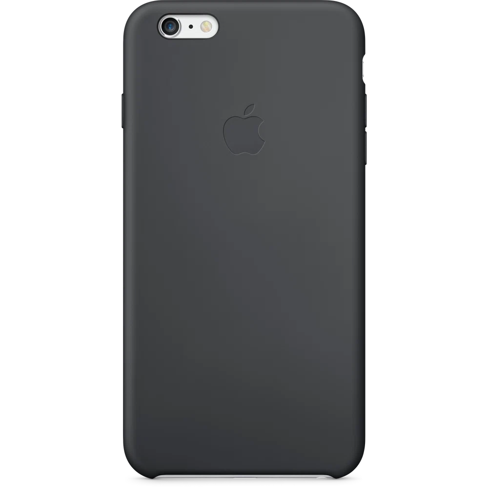 iPhone 6 Plus Silicone Case — Black