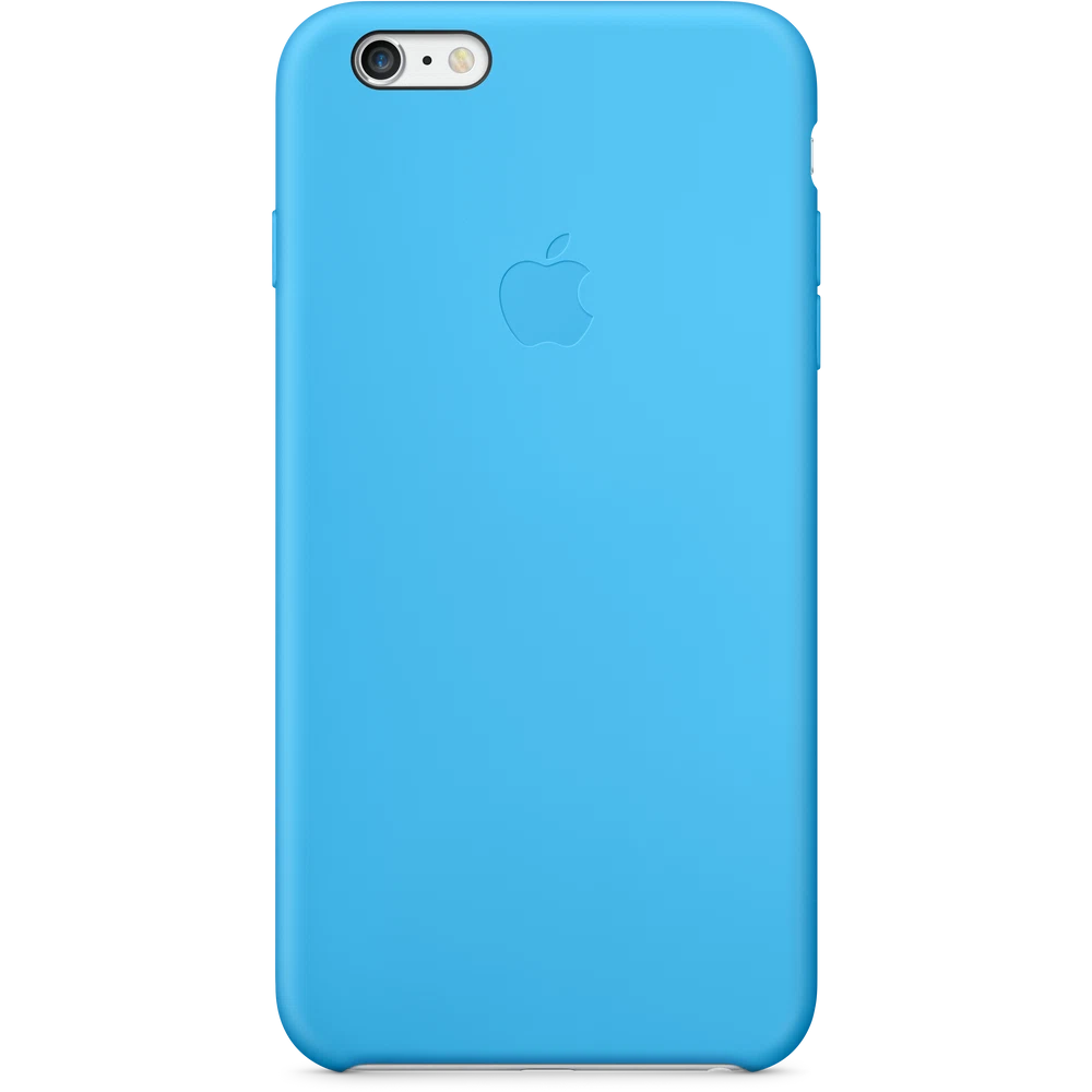 iPhone 6 Plus Silicone Case — Blue