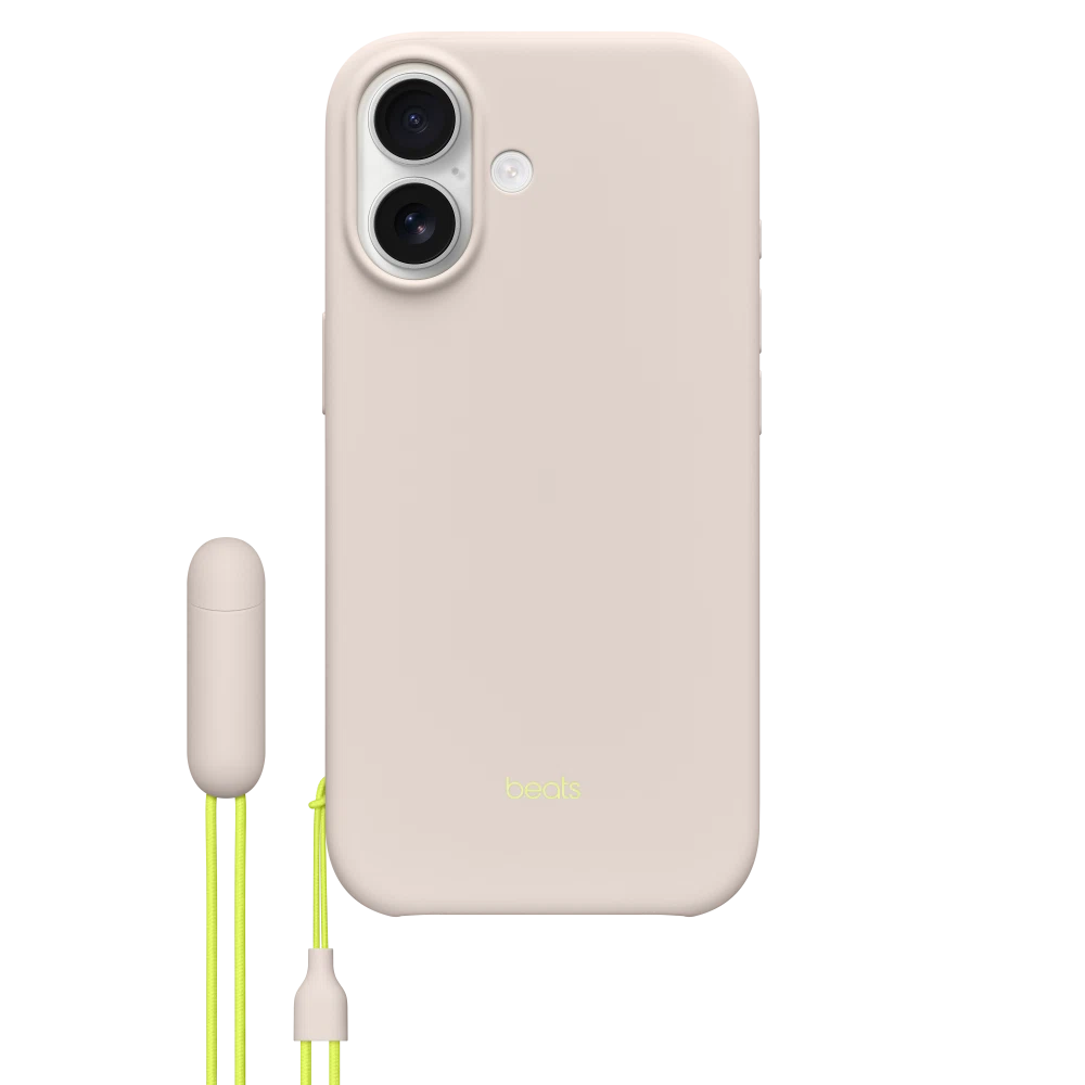 Beats iPhone 17 Kickstand Case with MagSafe and Camera Control — Lime Stone