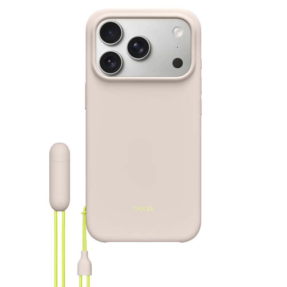 Beats iPhone 17 Pro Kickstand Case with MagSafe and Camera Control — Lime Stone