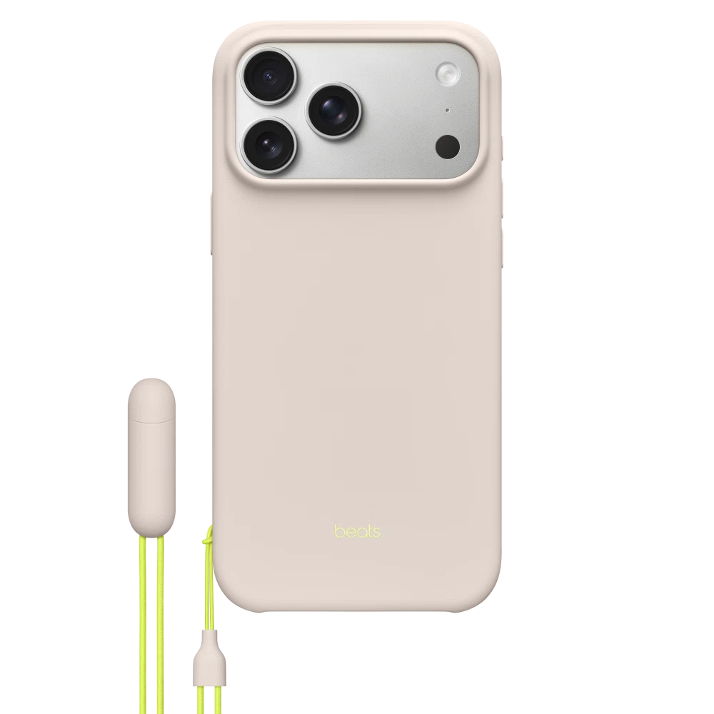Beats iPhone 17 Pro Max Kickstand Case with MagSafe and Camera Control — Lime Stone