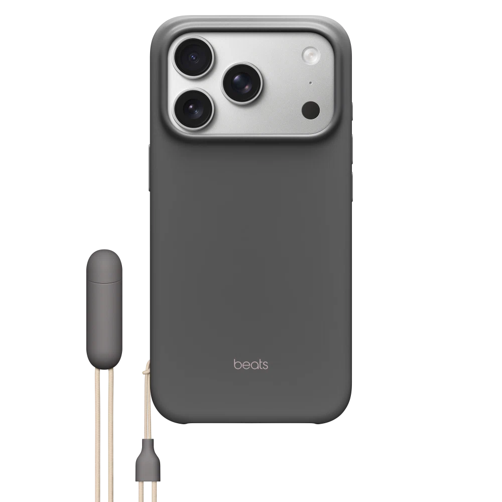 Beats iPhone 17 Pro Kickstand Case with MagSafe and Camera Control — Granite Gray