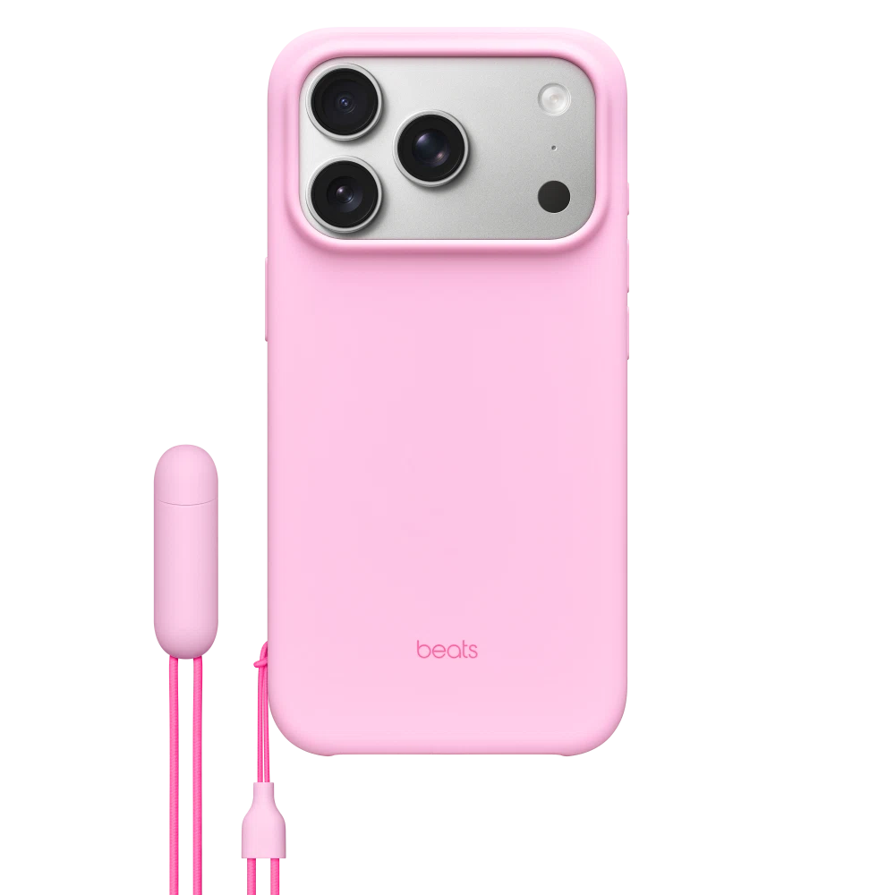 Beats iPhone 17 Pro Kickstand Case with MagSafe and Camera Control — Pebble Pink