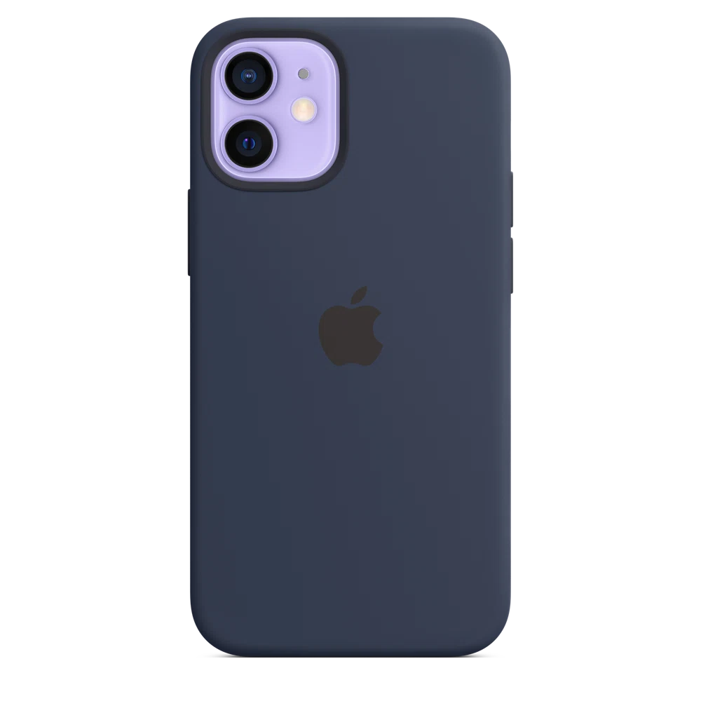iPhone 12 mini Silicone Case with MagSafe — Deep Navy