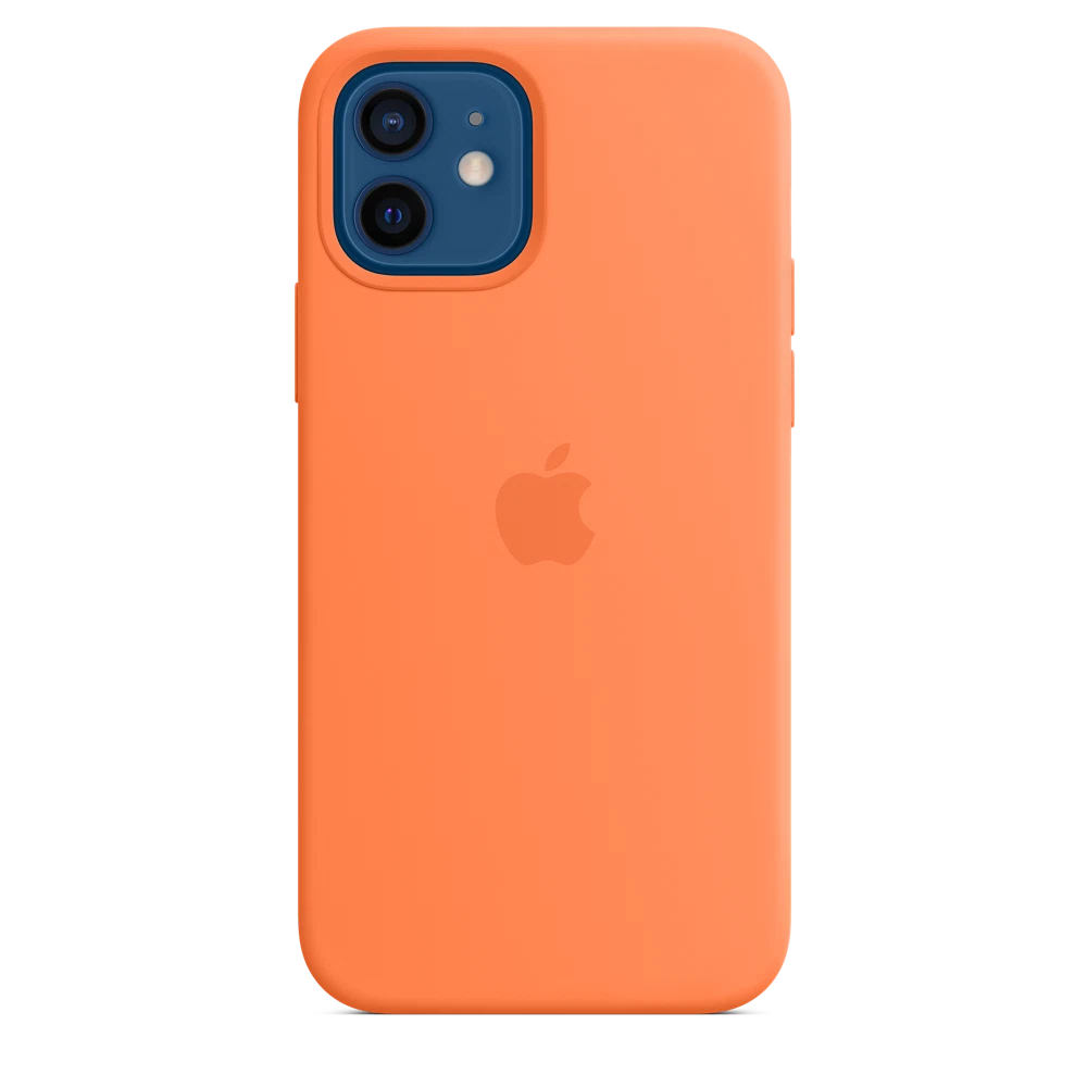 iPhone 12 & 12 Pro Silicone Case with MagSafe — Kumquat