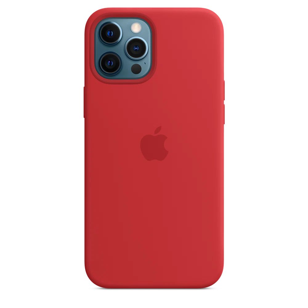 iPhone 12 Pro Max Silicone Case with MagSafe — PRODUCT(RED)