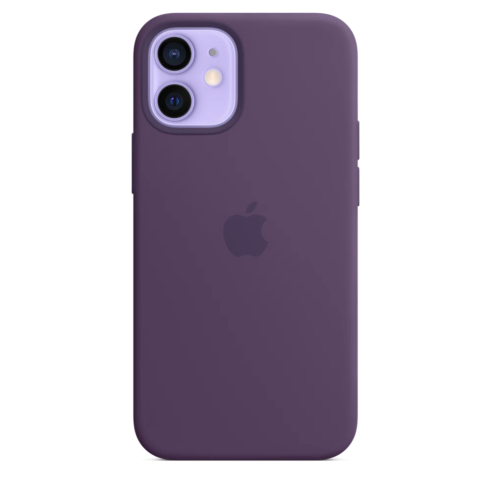 iPhone 12 mini Silicone Case with MagSafe — Amethyst