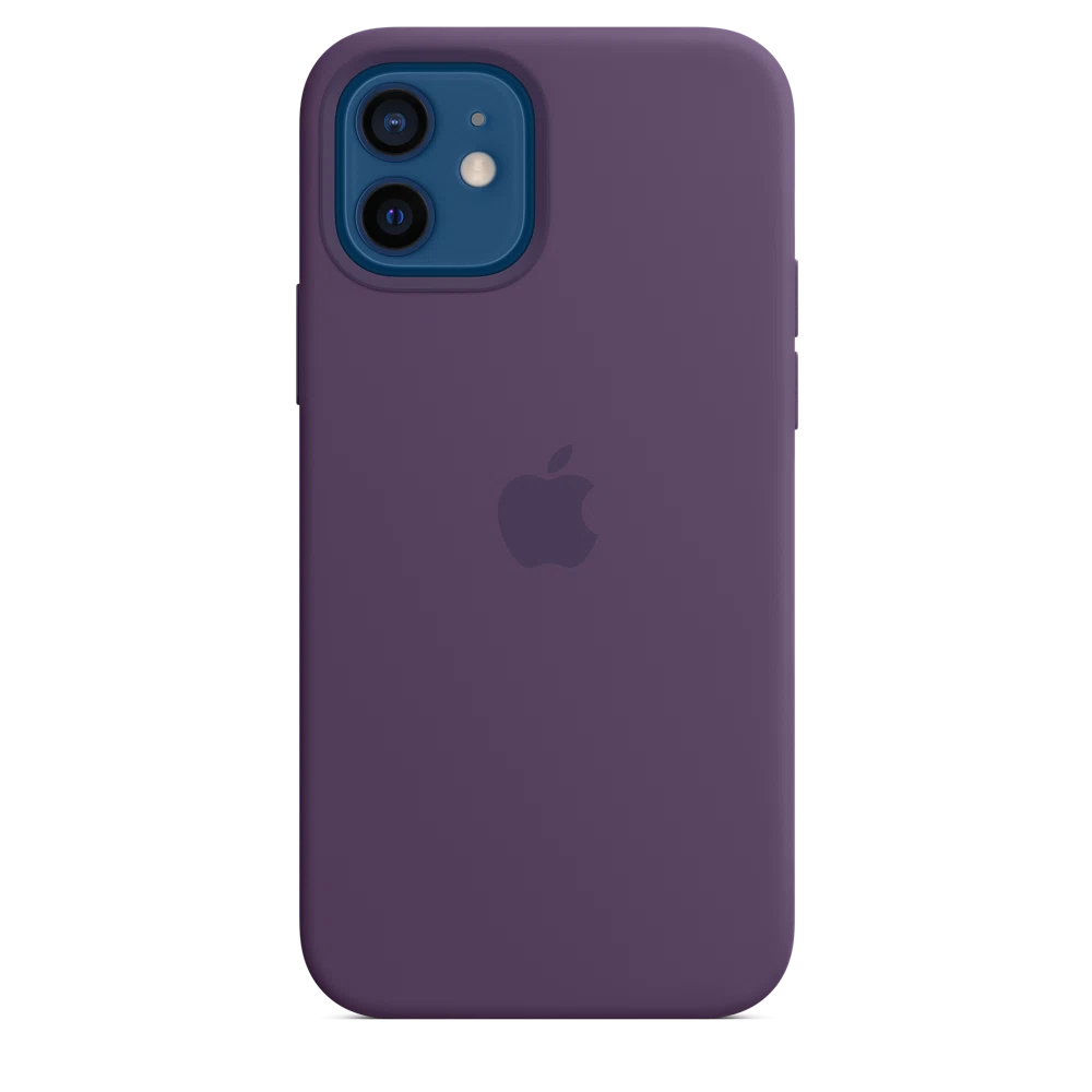 iPhone 12 & 12 Pro Silicone Case with MagSafe — Amethyst