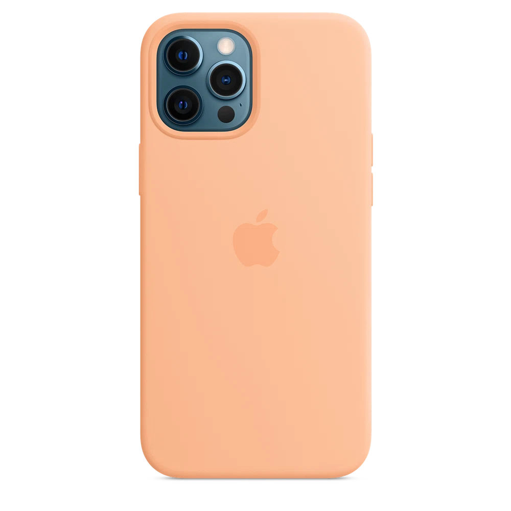 iPhone 12 Pro Max Silicone Case with MagSafe — Cantaloupe