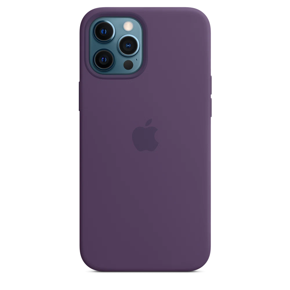 iPhone 12 Pro Max Silicone Case with MagSafe — Amethyst