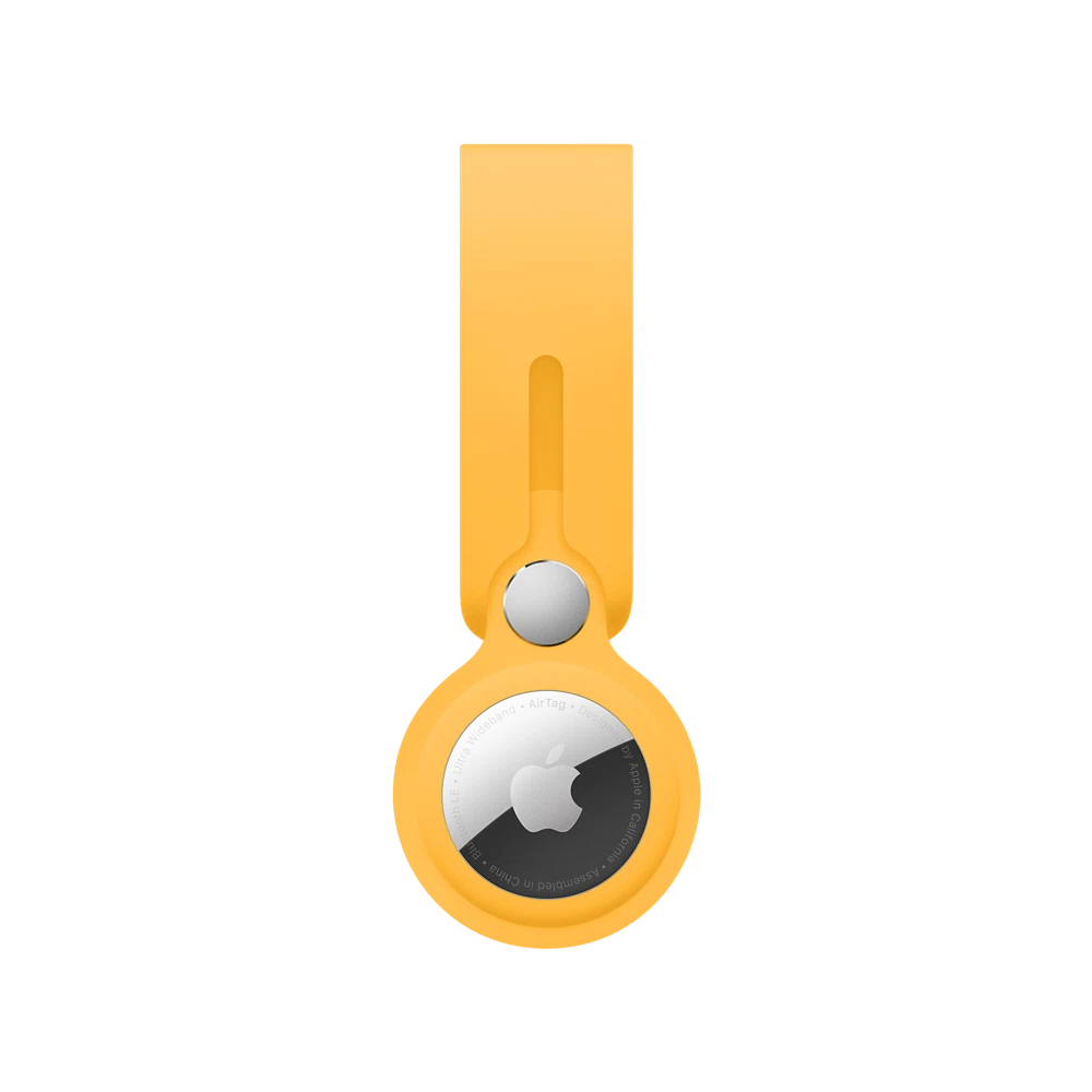AirTag Silicone Loop — Sunflower