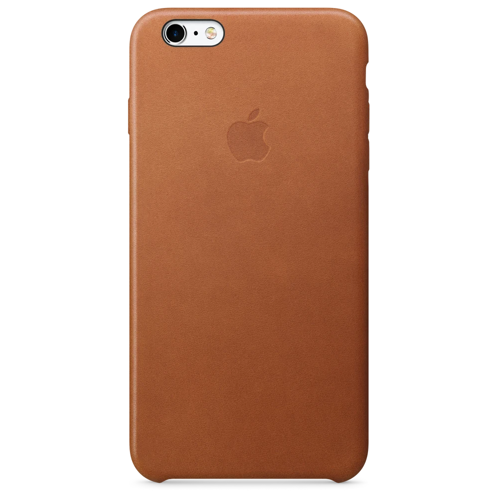 iPhone 6s Plus Leather Case — Saddle Brown