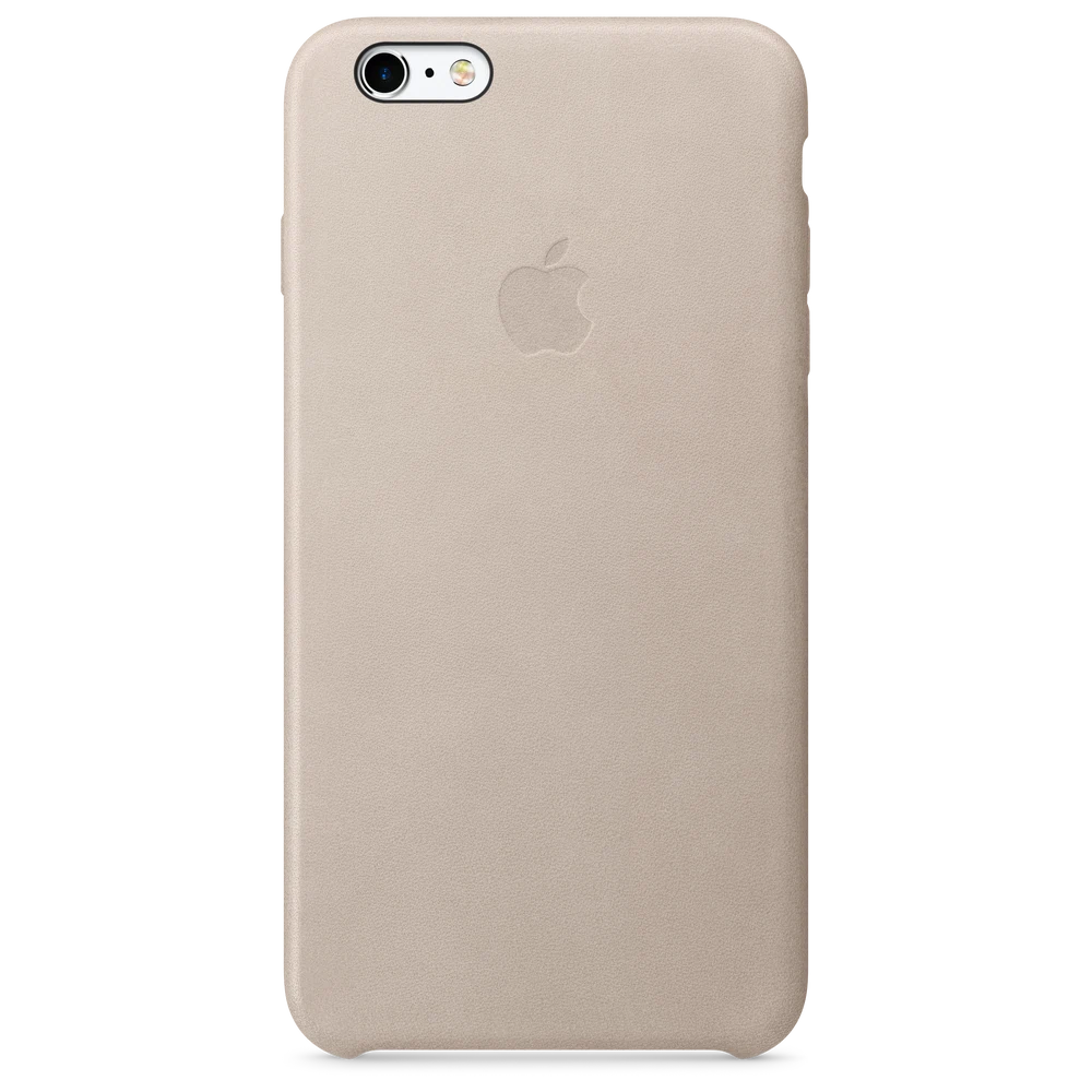 iPhone 6s Plus Leather Case — Rose Gray