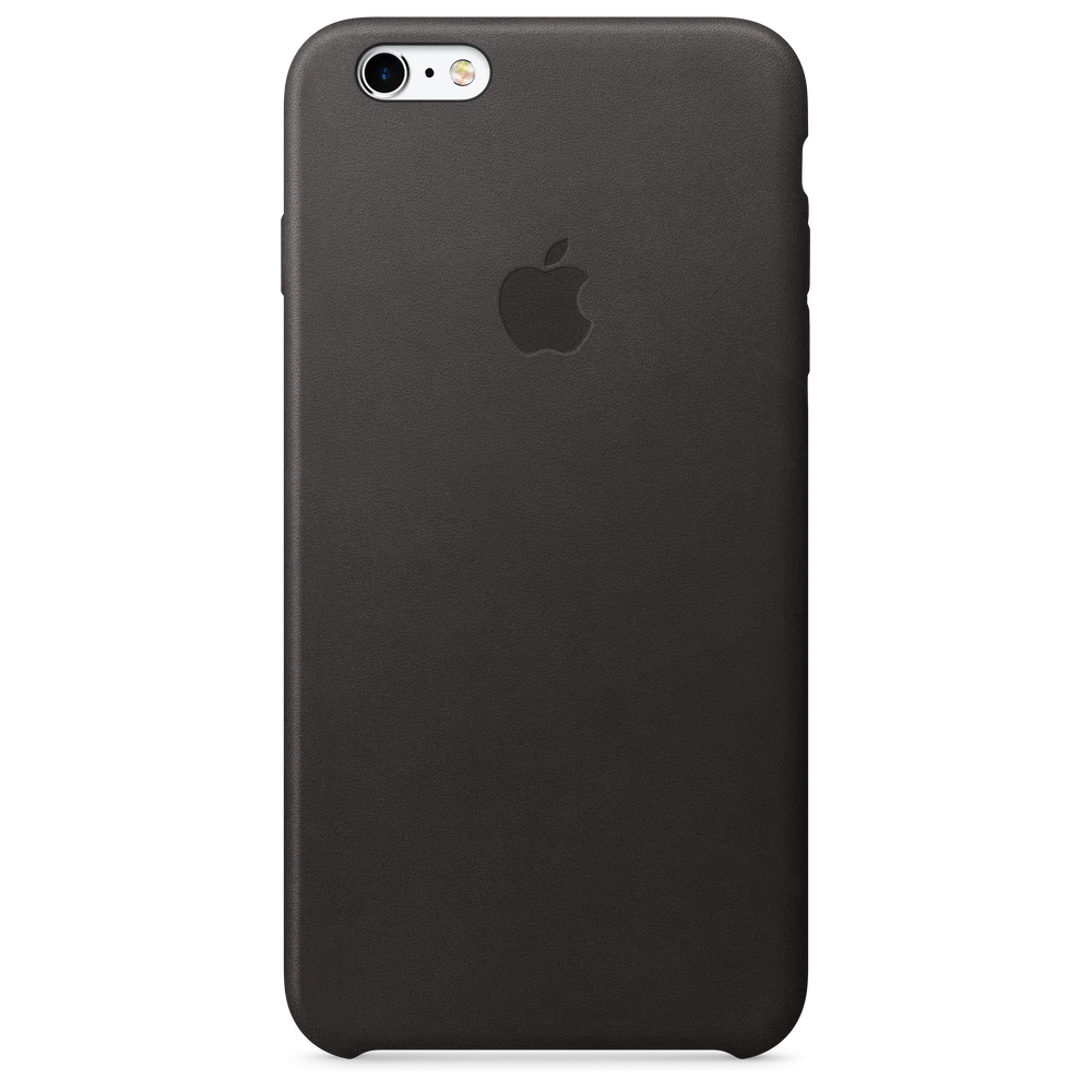 iPhone 6s Plus Leather Case — Black