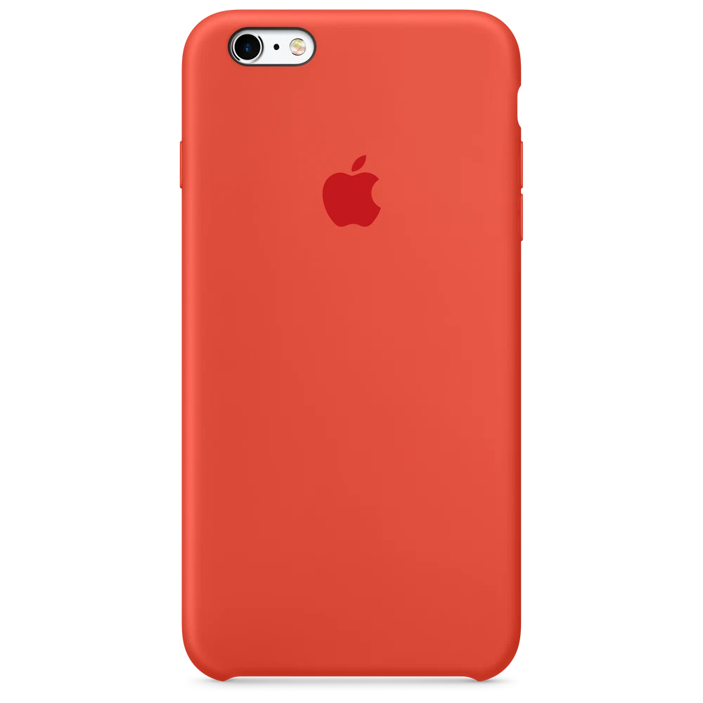iPhone 6s Plus Silicone Case — Orange