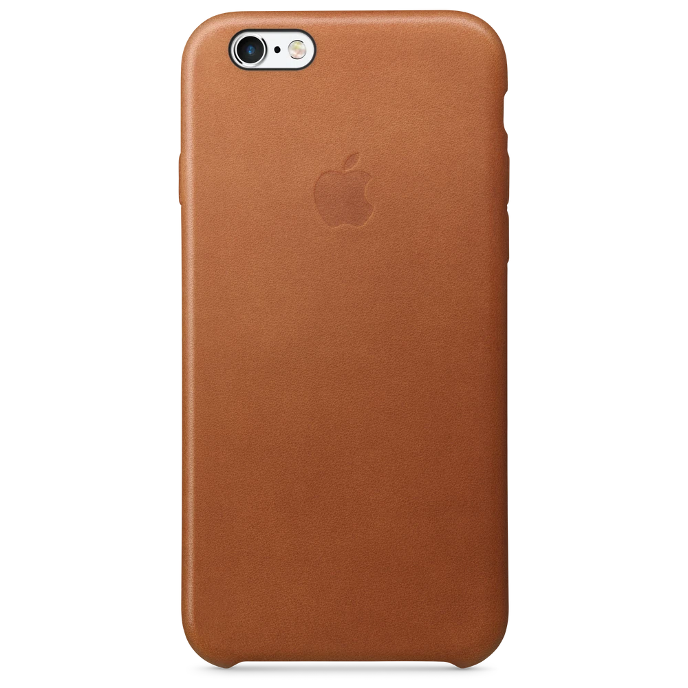 iPhone 6s Leather Case — Saddle Brown