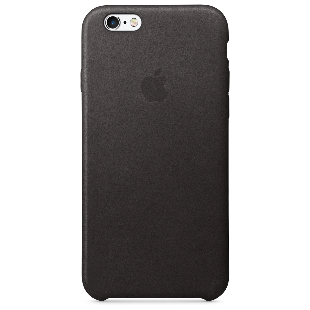 iPhone 6s Leather Case — Black
