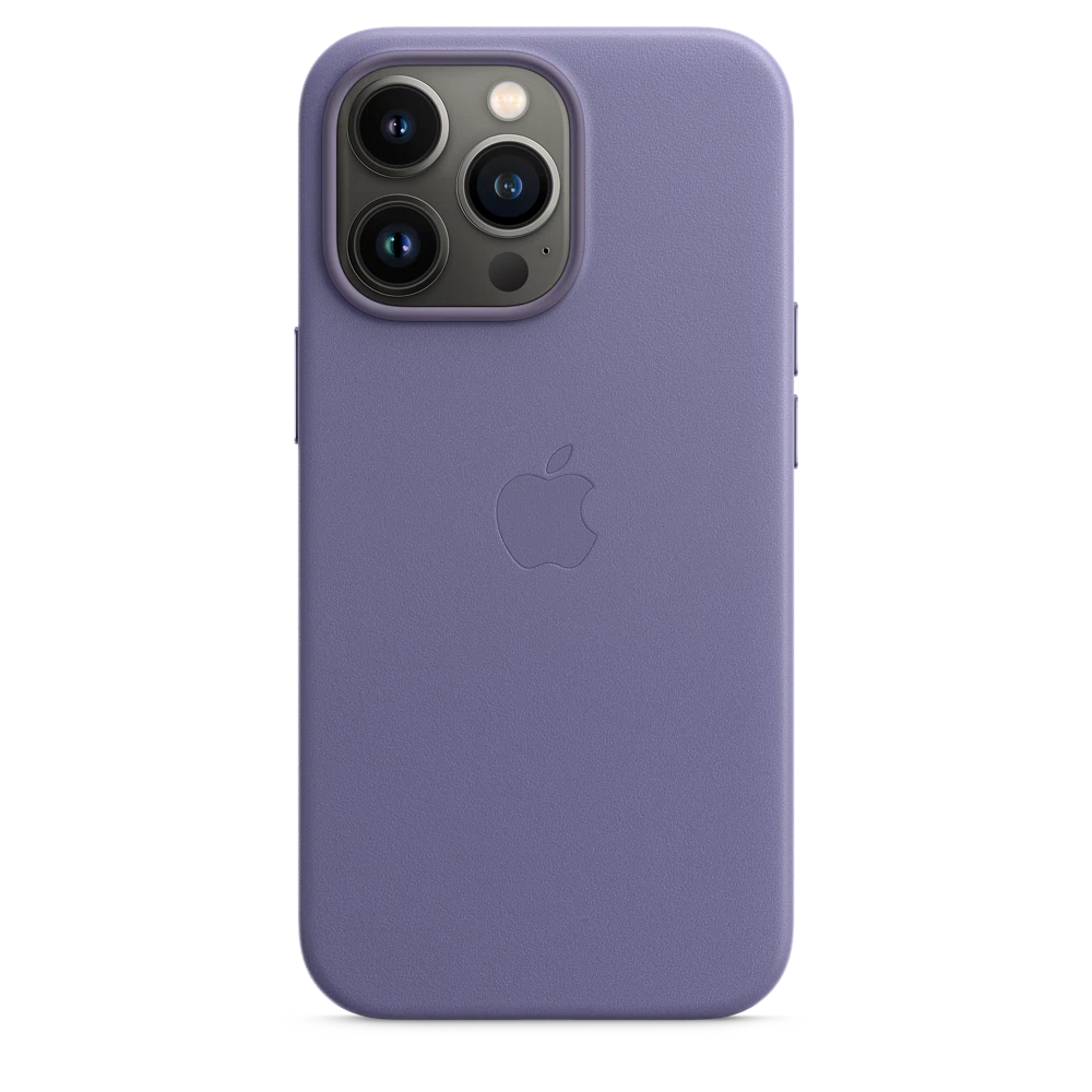 iPhone 13 Pro Leather Case with MagSafe — Wisteria