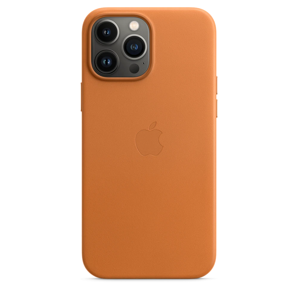 iPhone 13 Pro Max Leather Case with MagSafe — Golden Brown