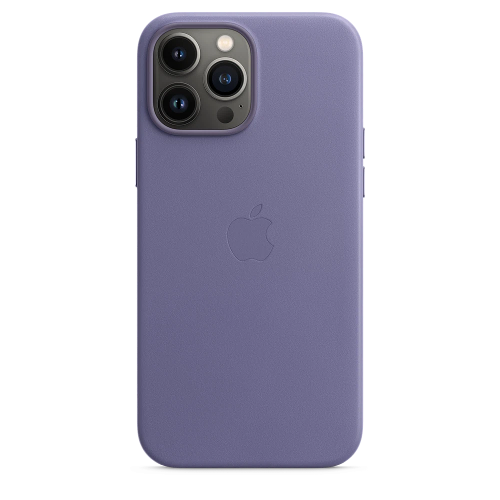 iPhone 13 Pro Max Leather Case with MagSafe — Wisteria