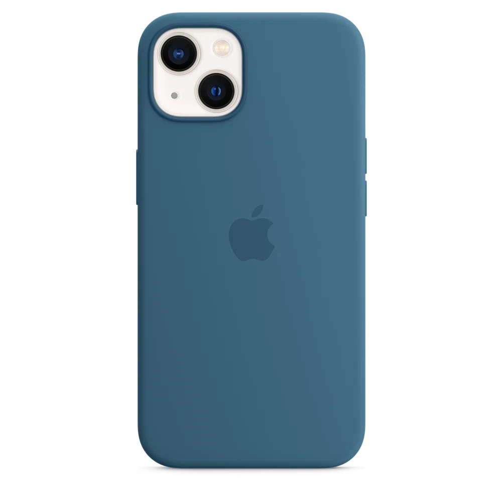 iPhone 13 Silicone Case with MagSafe — Blue Jay
