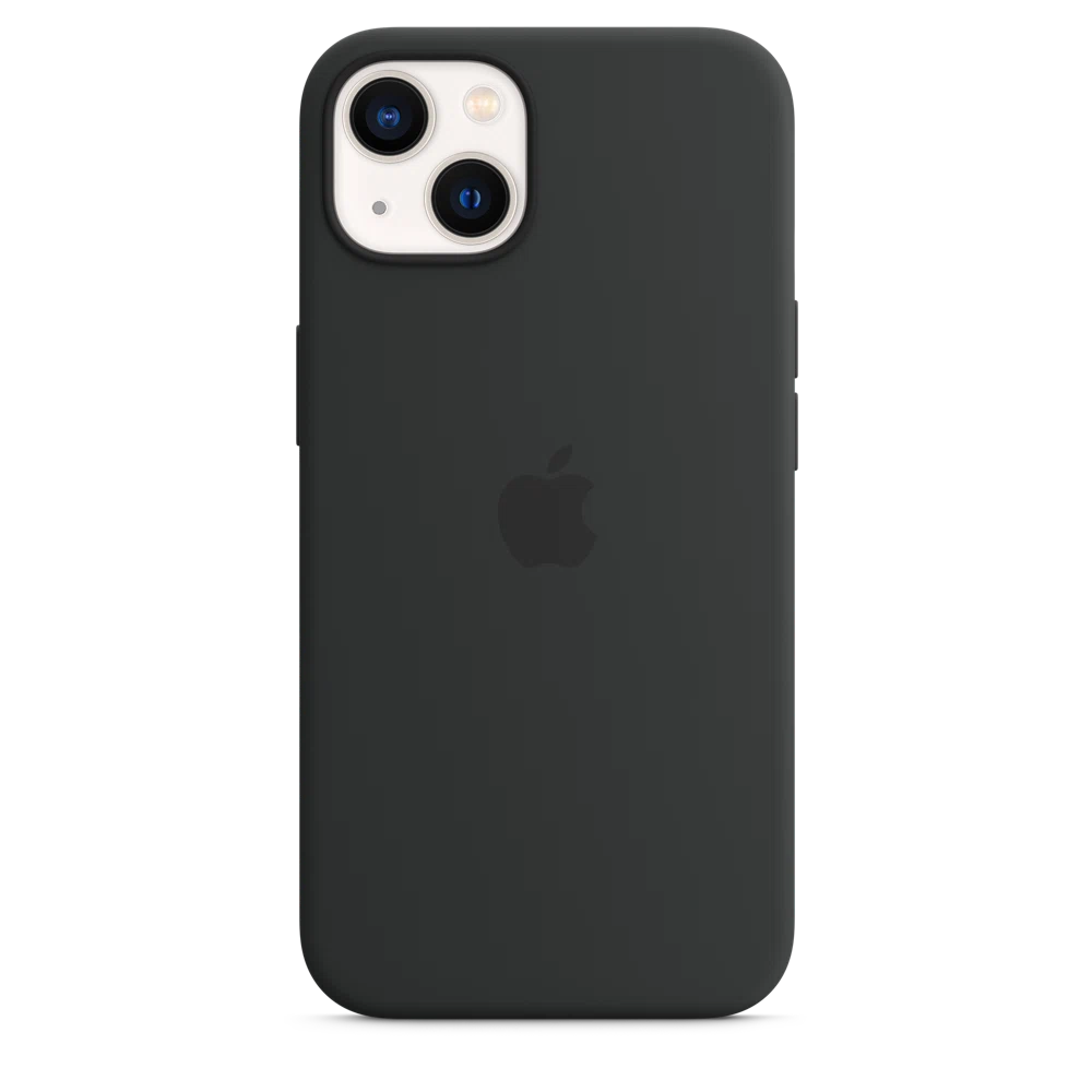 iPhone 13 Silicone Case with MagSafe — Midnight