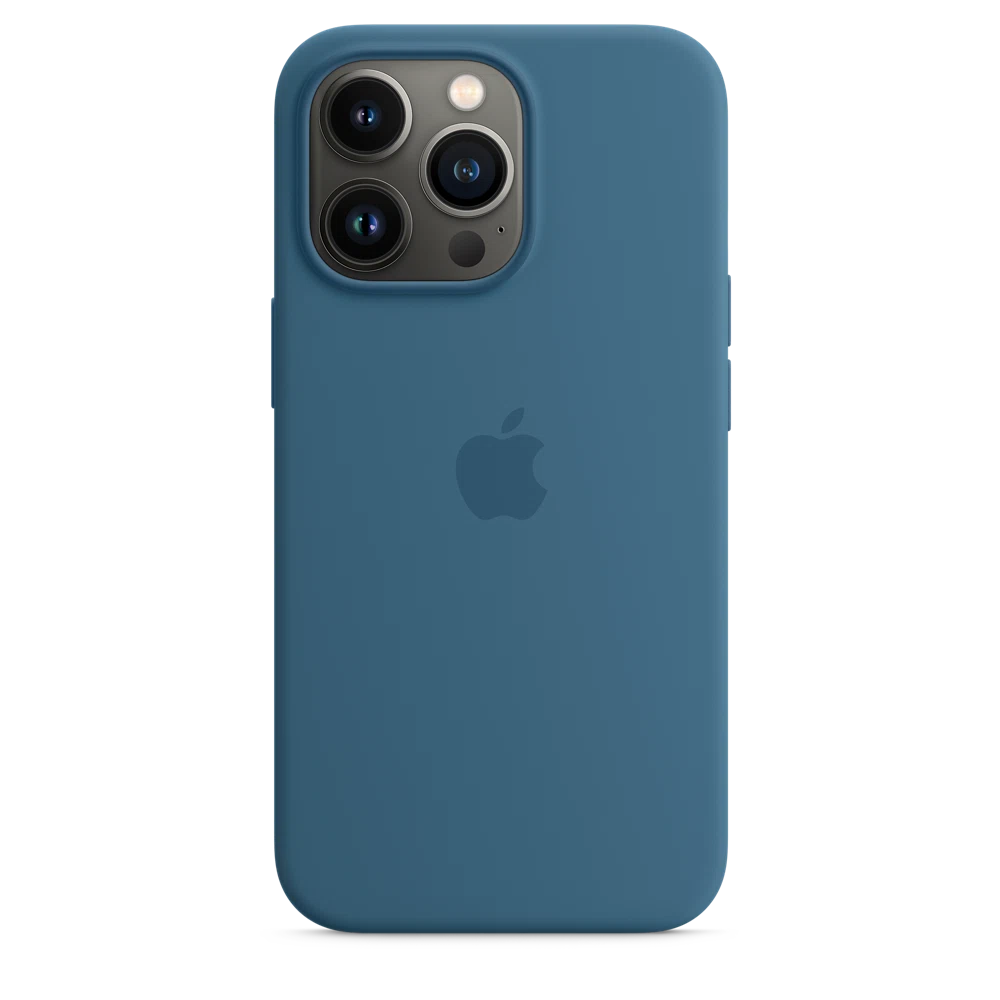 iPhone 13 Pro Silicone Case with MagSafe — Blue Jay